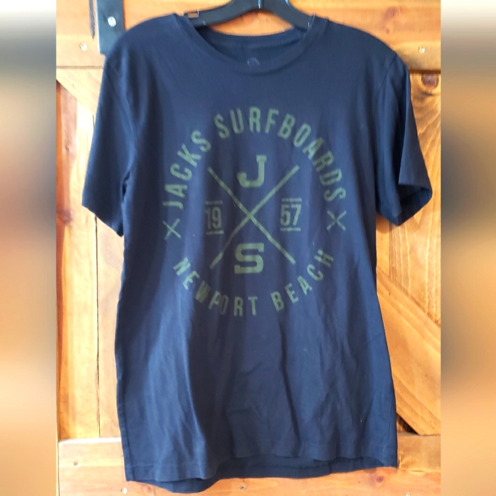 Mens Size Medium Jacks Surfboards T-shirt